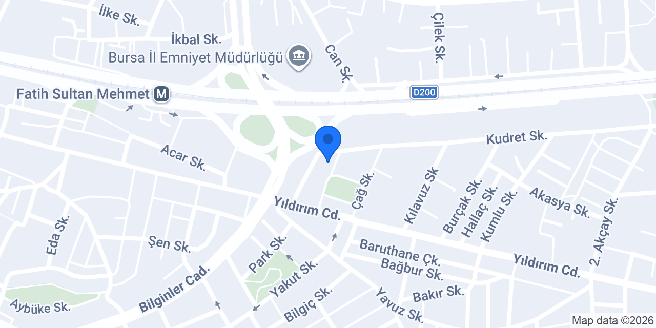 Diş Hekimi Berkant ÖNER konumu