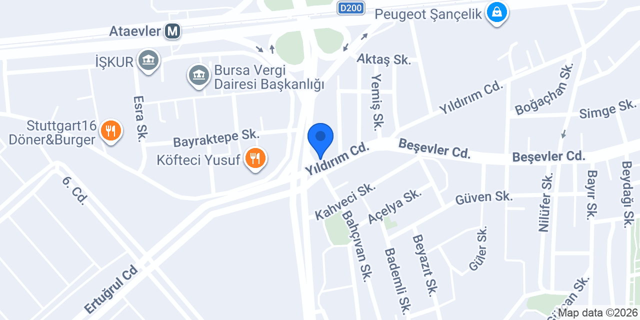 Kardesler Oto Lastik - UTTS Montaj konumu