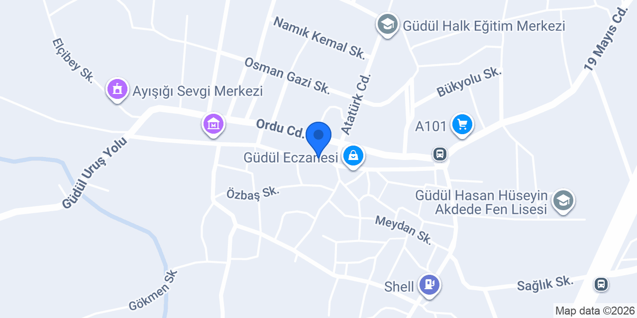 Güdül Ekmek Teknesi Kadın Kooperatifi konumu