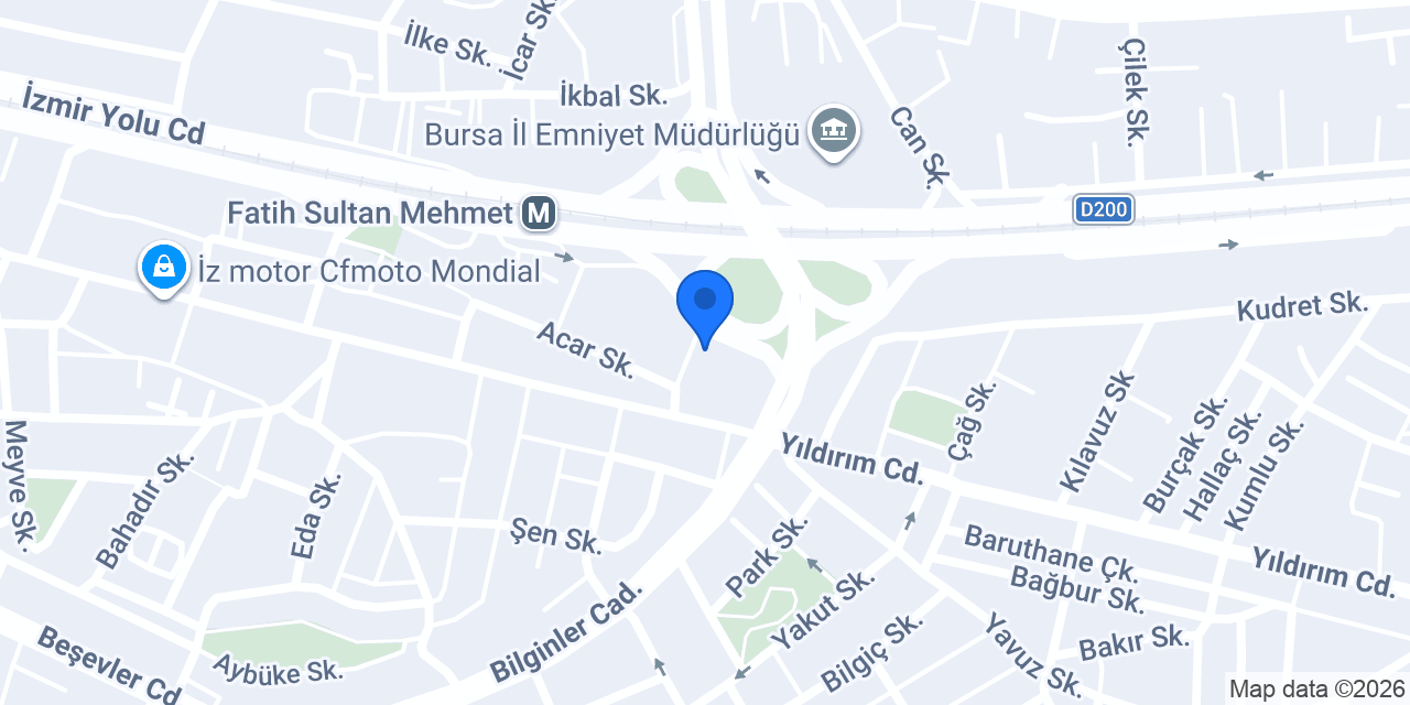 Orthowest İlaç San.Tic. Ltd. Şti. konumu