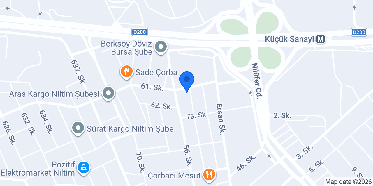 Plaka Teslimat Noktasi konumu