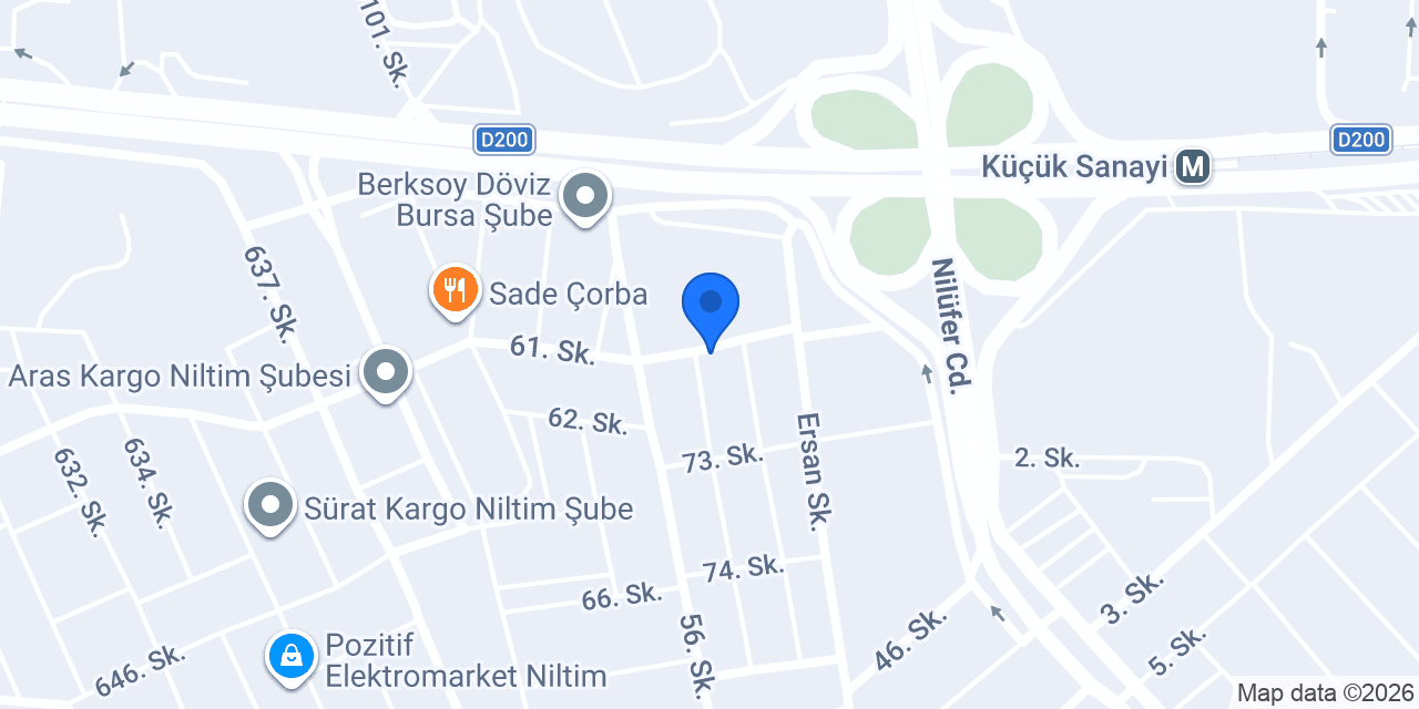 Tablacı Ömo Küçüksanayi konumu