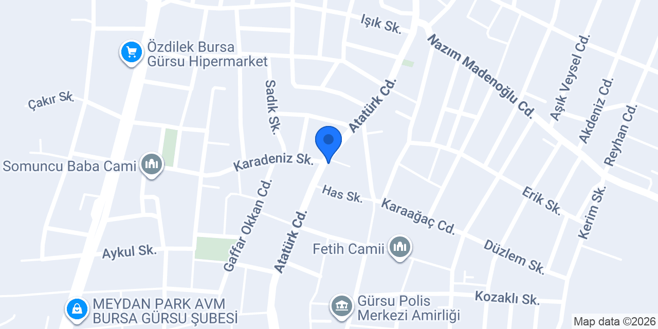 Kocaman Simit Evi & Cafe konumu