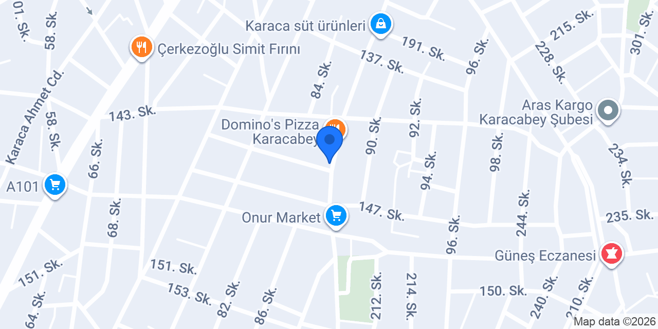 Kocaman Tekel Shop konumu