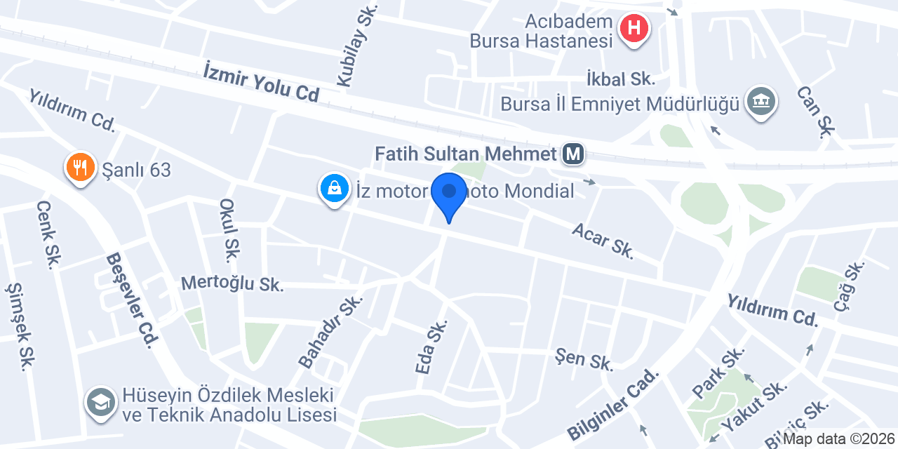 Demir Hukuk Bürosu konumu