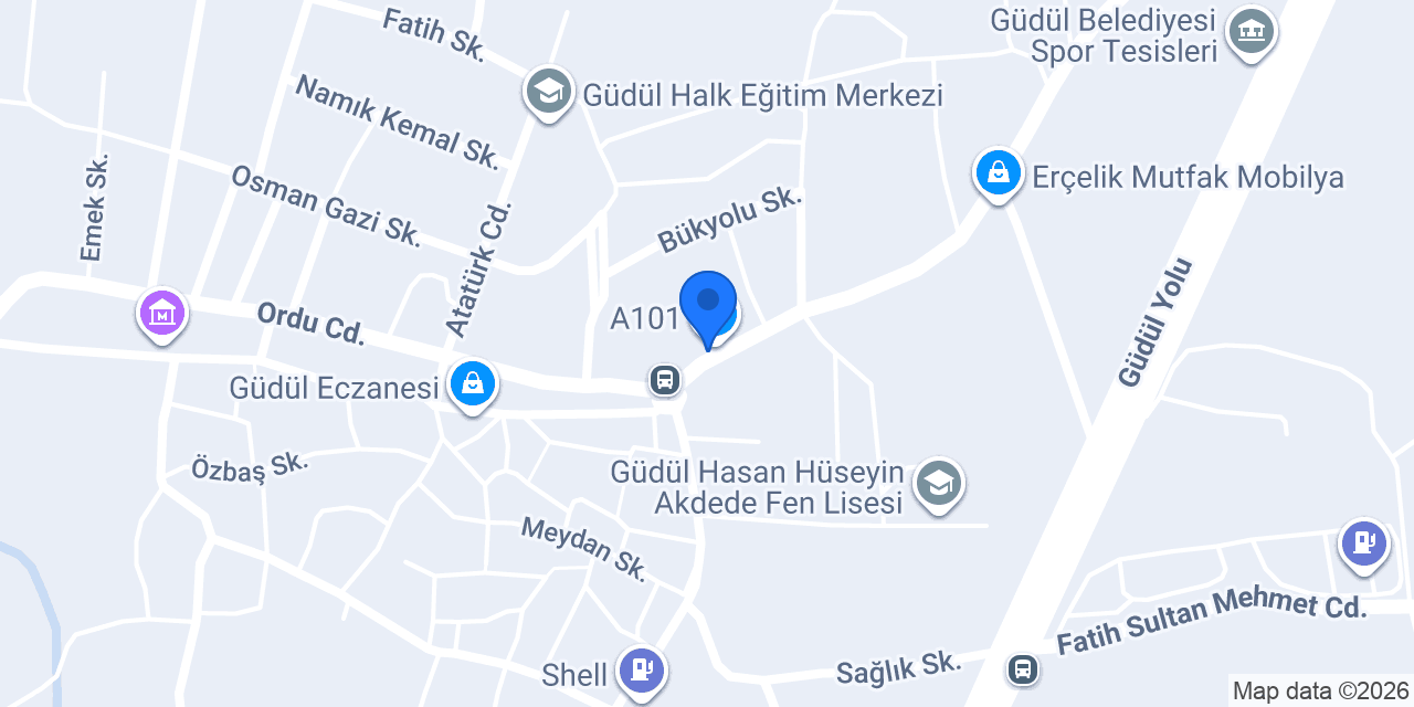Ankabay Mühendislik Doğalgaz konumu