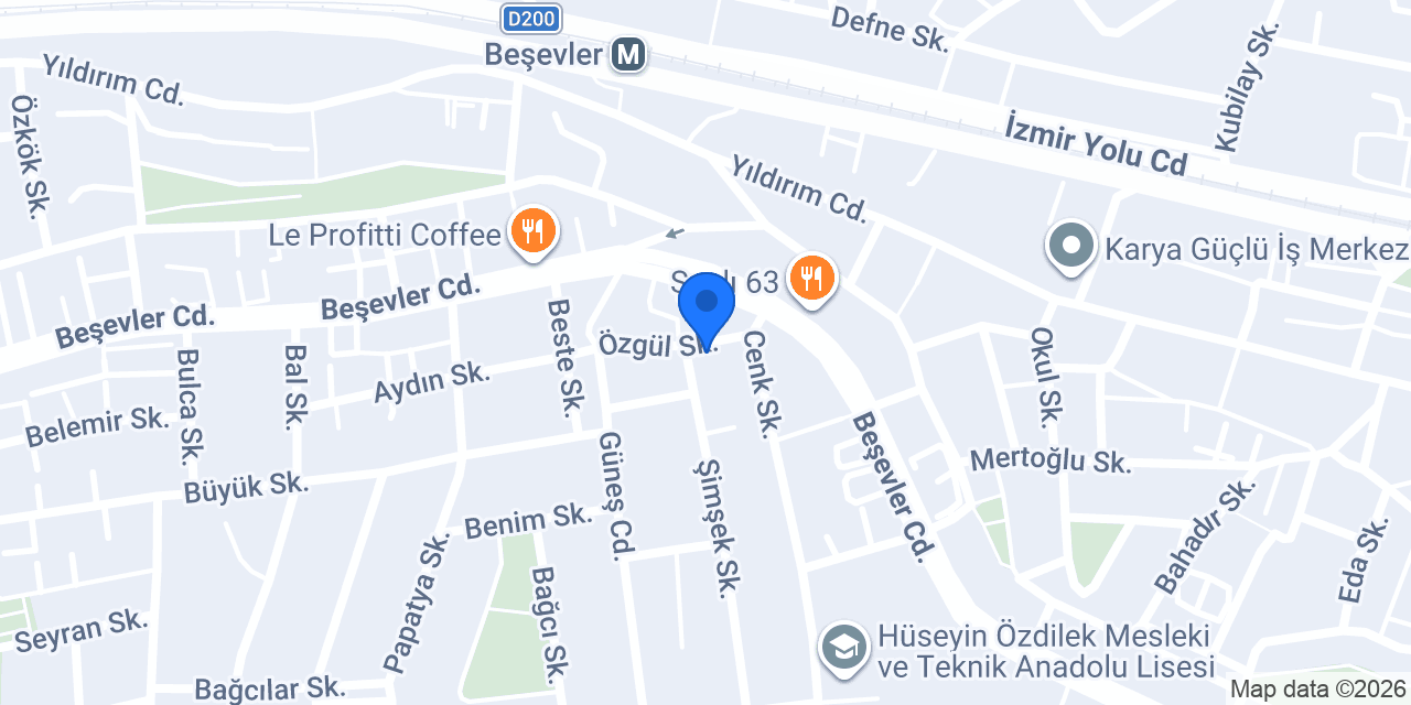 Cargox Nilüfer Şubesi konumu