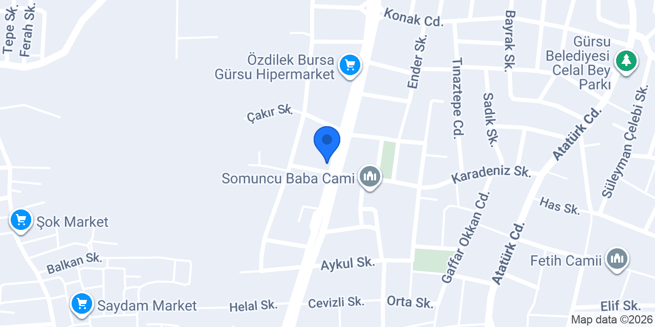 Meşhur Ciğerci Arif konumu