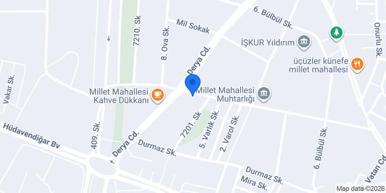 Reis Piliç Market (MİLLET) konumu