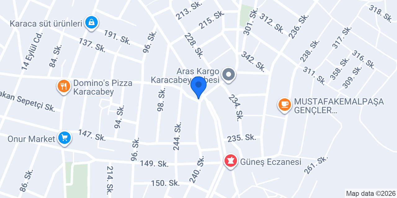 Göçan Yapı Turizm San ve Tic Ltd Şti konumu