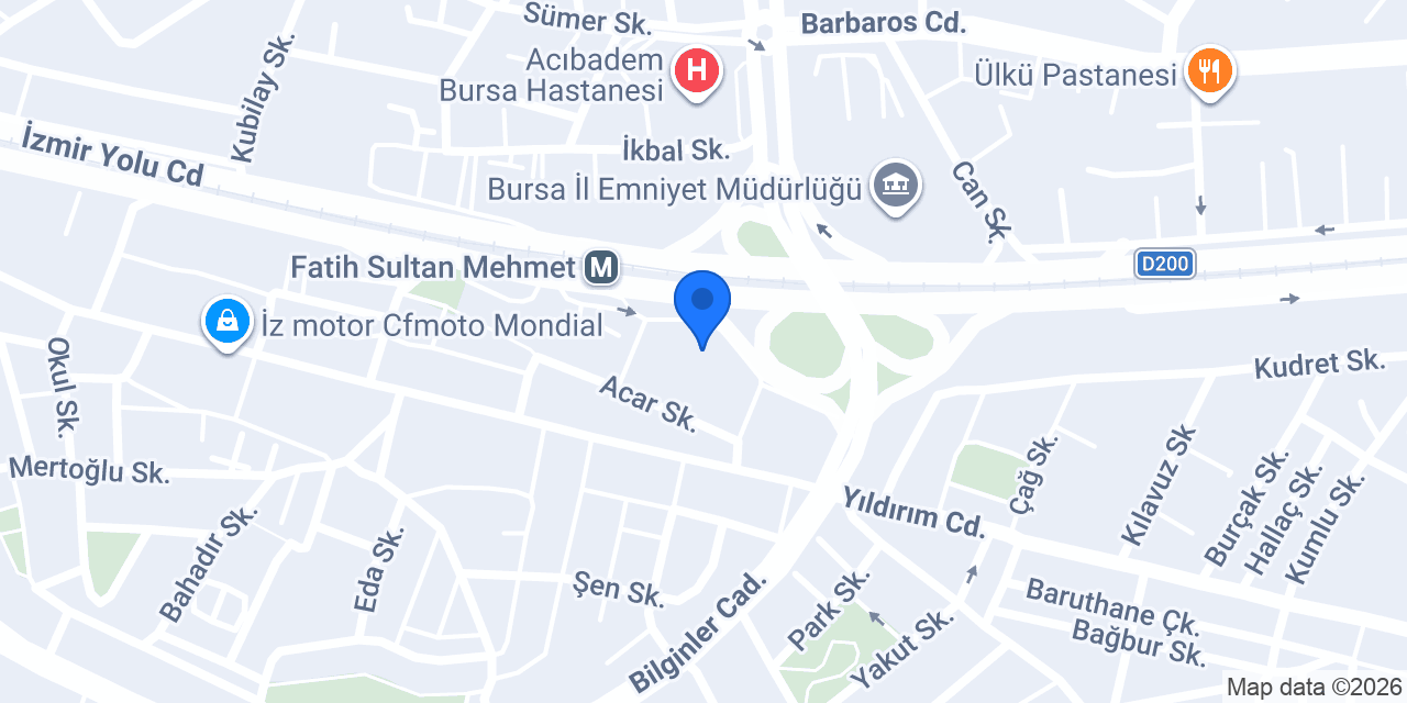 Akgül Rent A Car konumu
