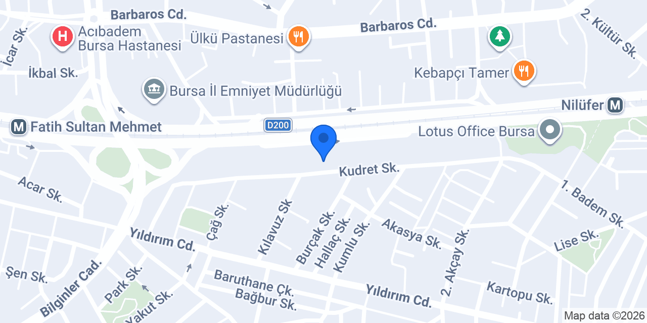 Pera Bilim Kurs Merkezi konumu
