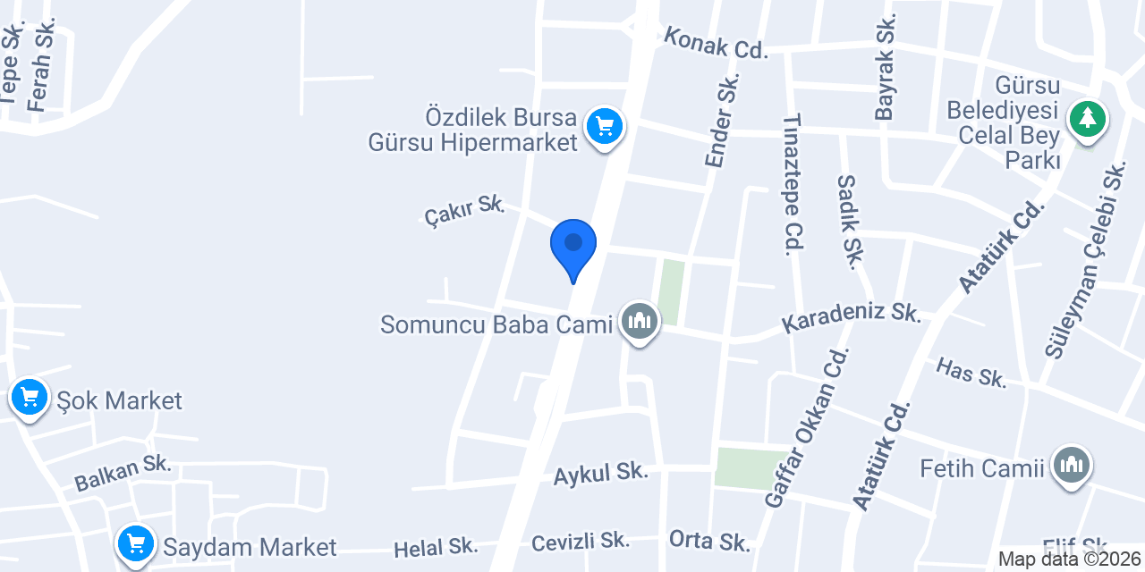 Aras Ambalaj konumu