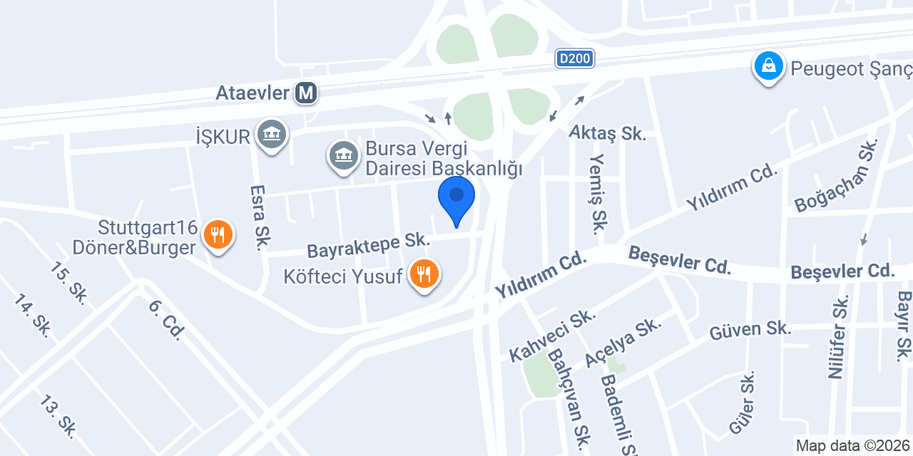 Av. Ahmet Faruk Erbil konumu