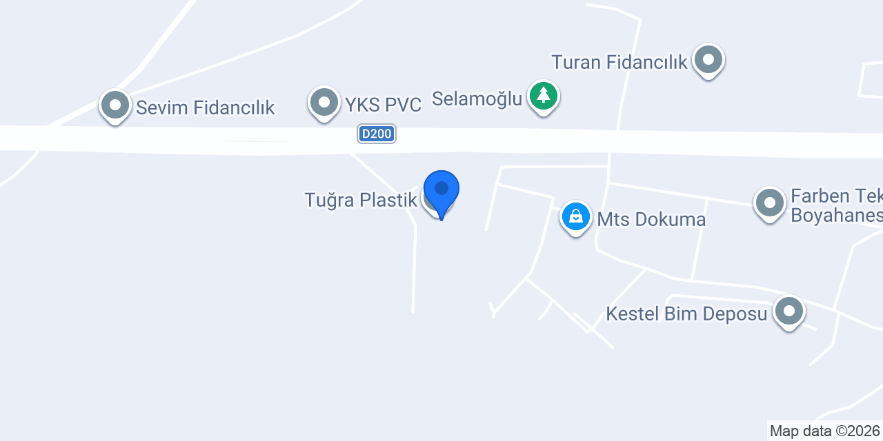 Tuğra Plastik konumu