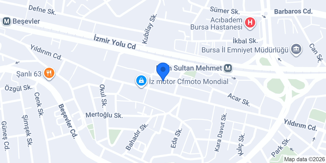 Teknik Çağdaş Tıp Bursa konumu