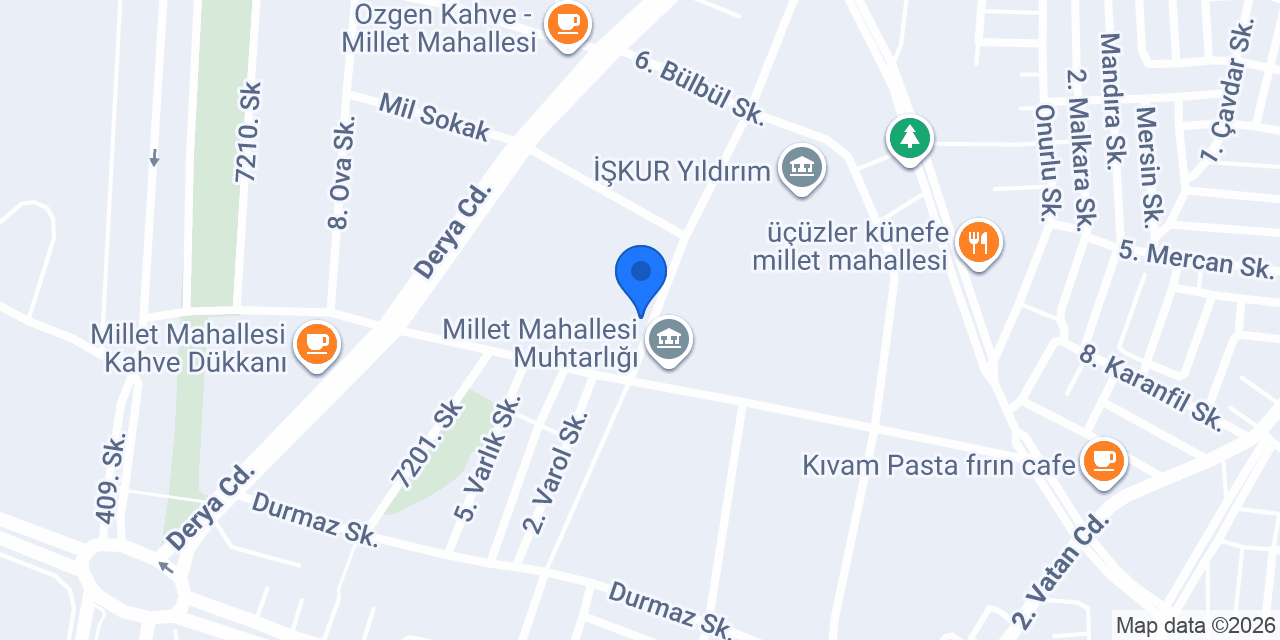 Gülşehri Tuhafiye konumu