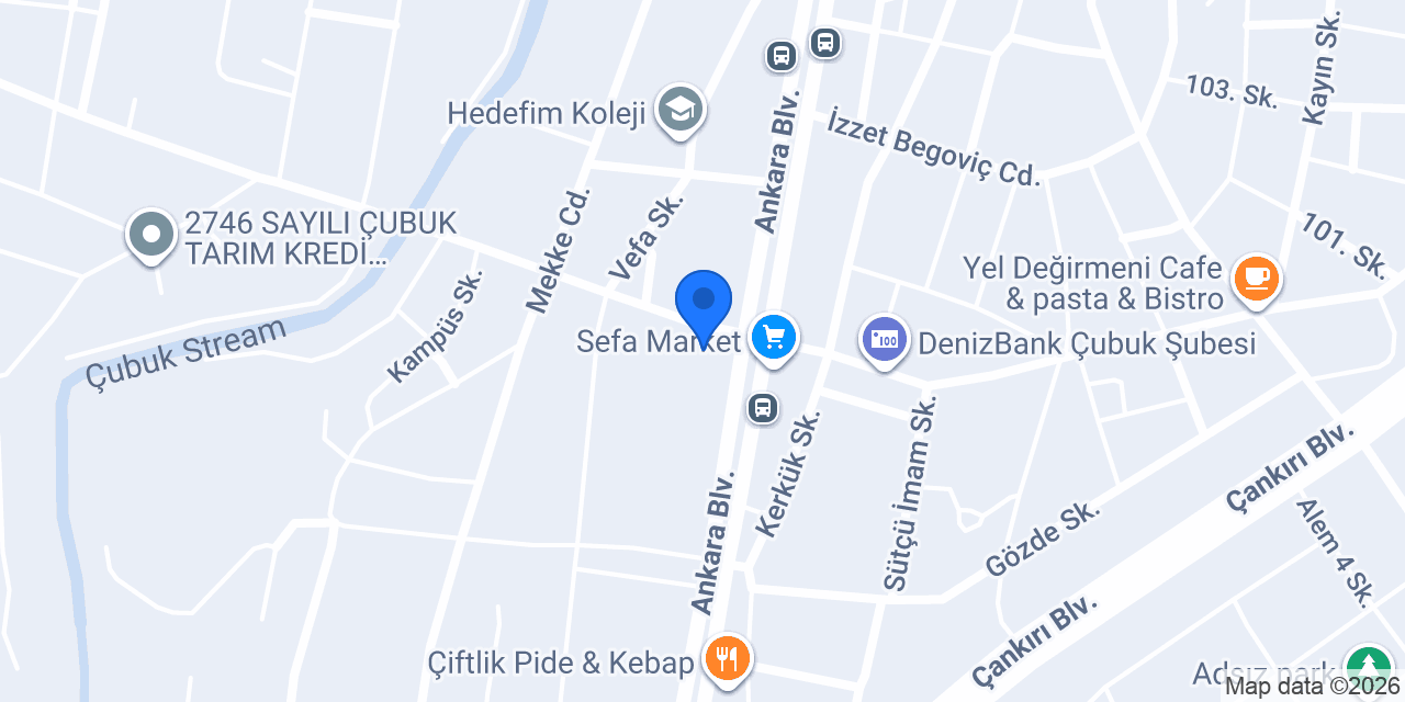 ESER KARDEŞLER DEPO konumu