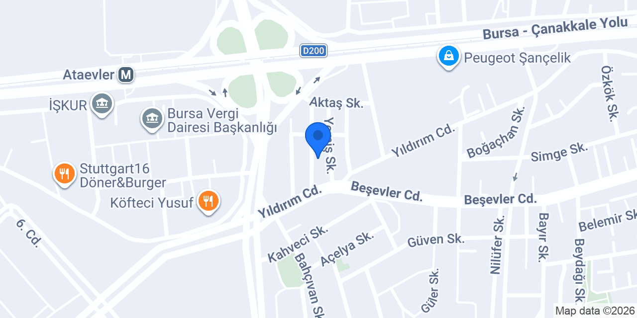 BİPARTS OTO YEDEK PARÇA konumu