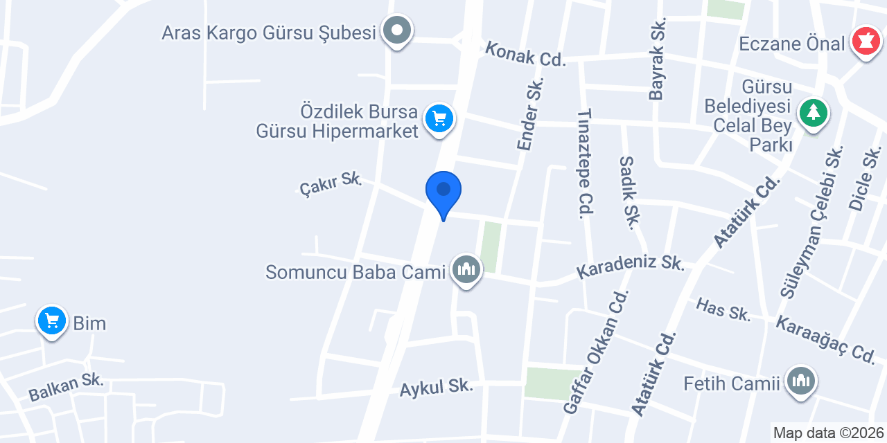 Neen mobilya konumu