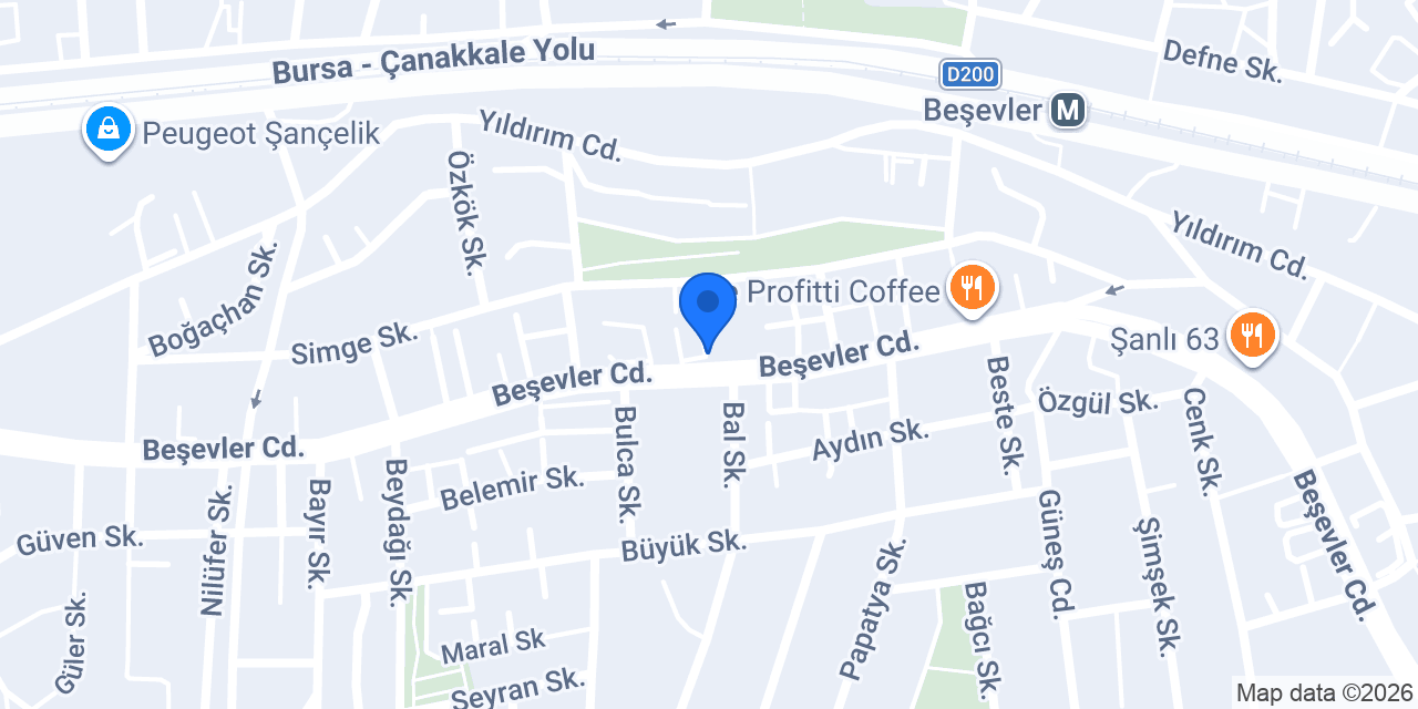 Bema Çilingir konumu