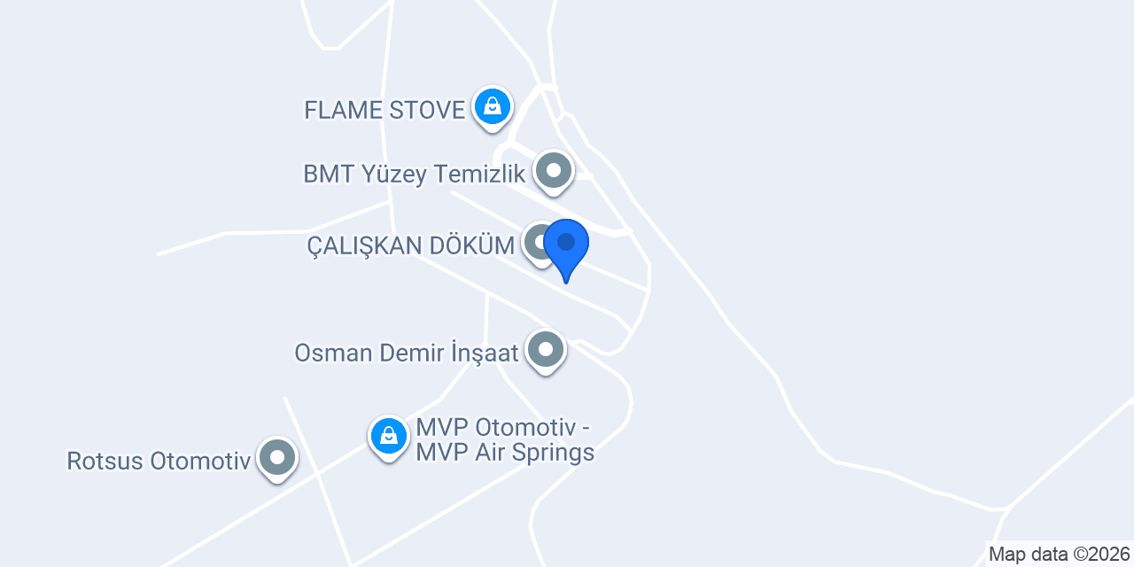 Alışım Metal Döküm Sanayi konumu
