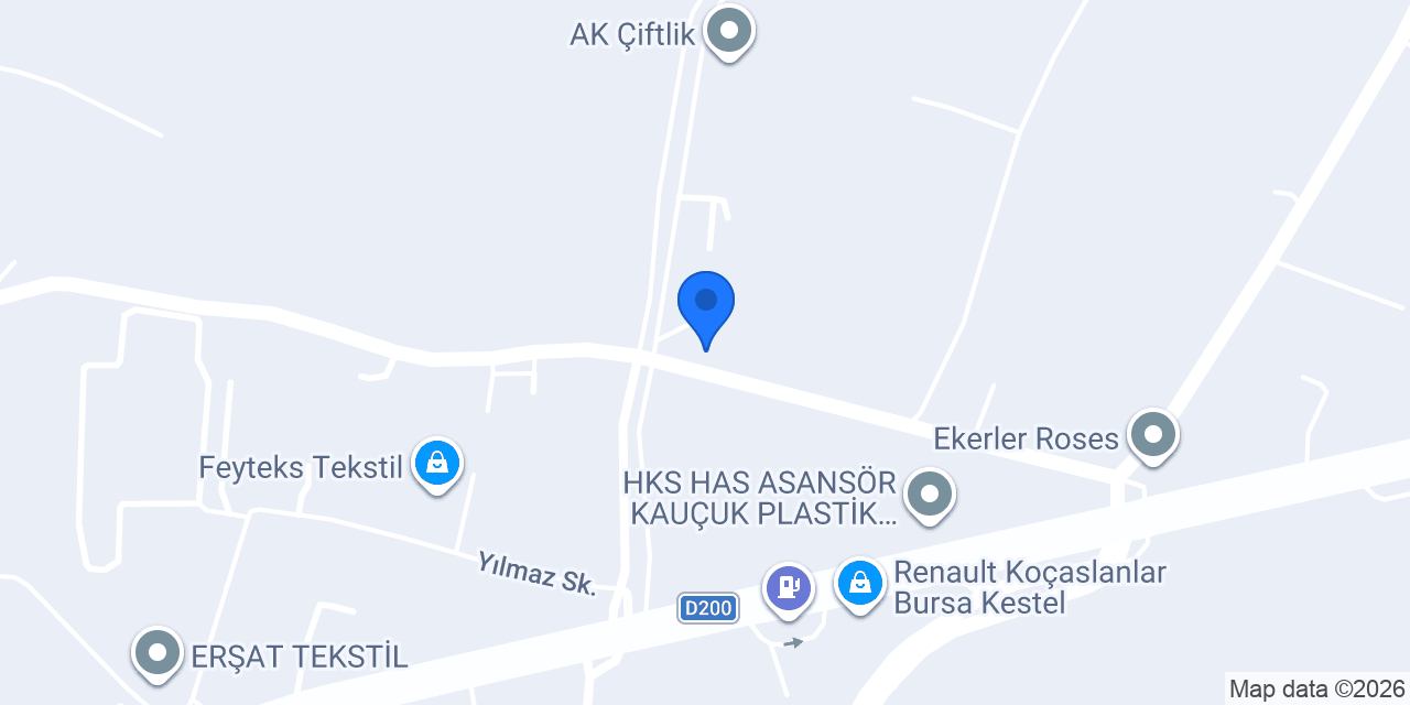 ÖZENSOY TEKSTİL SAN.TİC.LTD ŞTİ. konumu