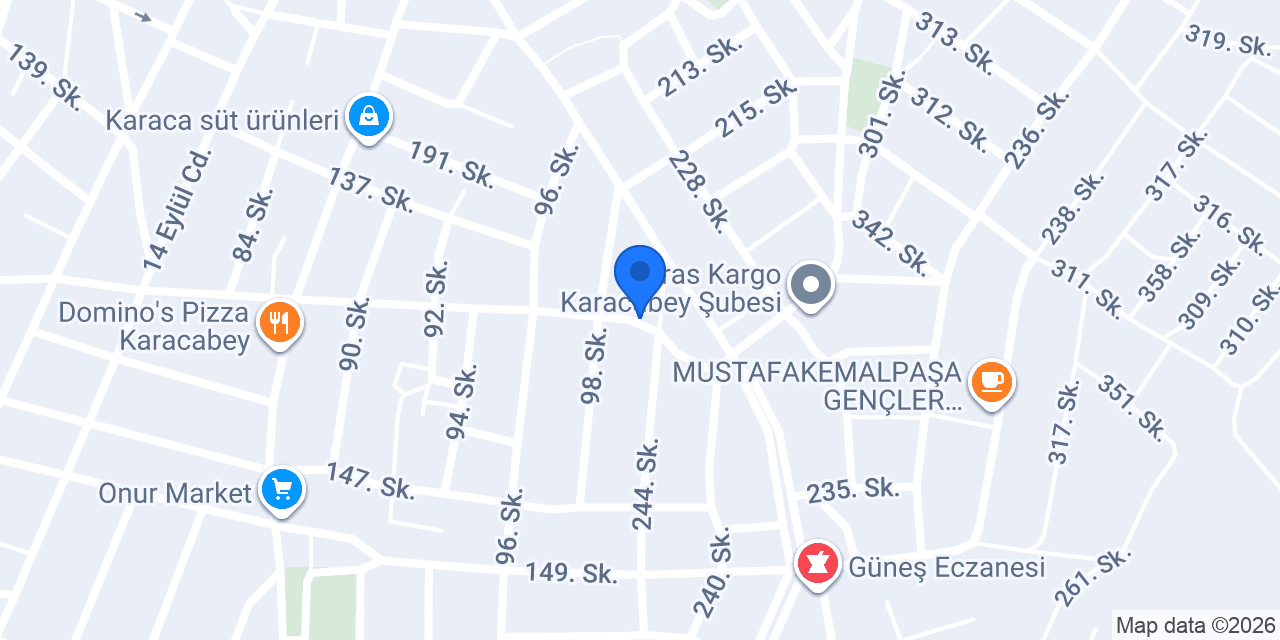 ŞANLI HUKUK BÜROSU konumu