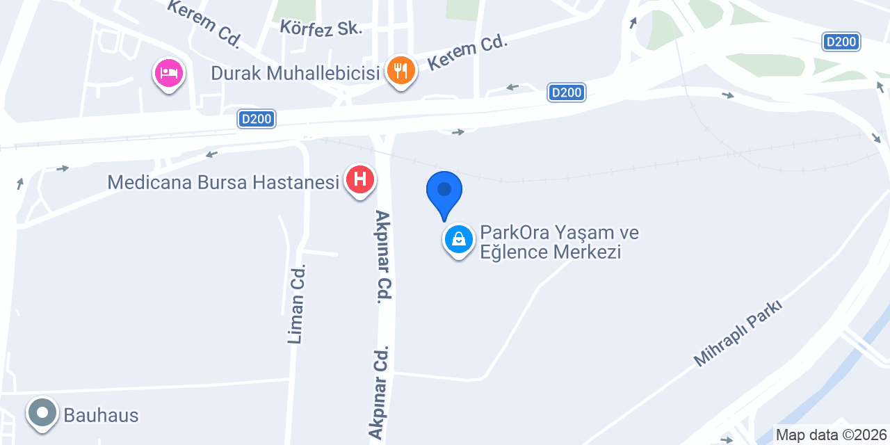 Cleopatra Ink Tattoo & Piercing Bursa Parkora Studio konumu