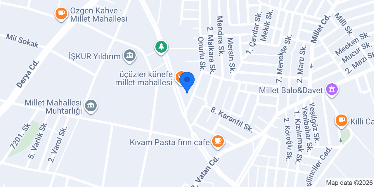 Xbase E-Sports - Millet konumu