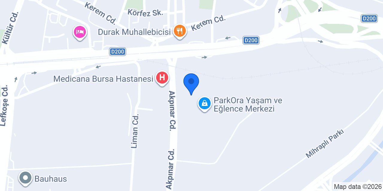 THE CO. COFFEE BURSA PARKORA konumu