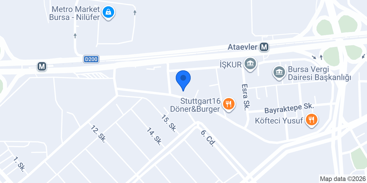 Röntgensan Mühendislik Hizmetleri Ltd. Şti. konumu