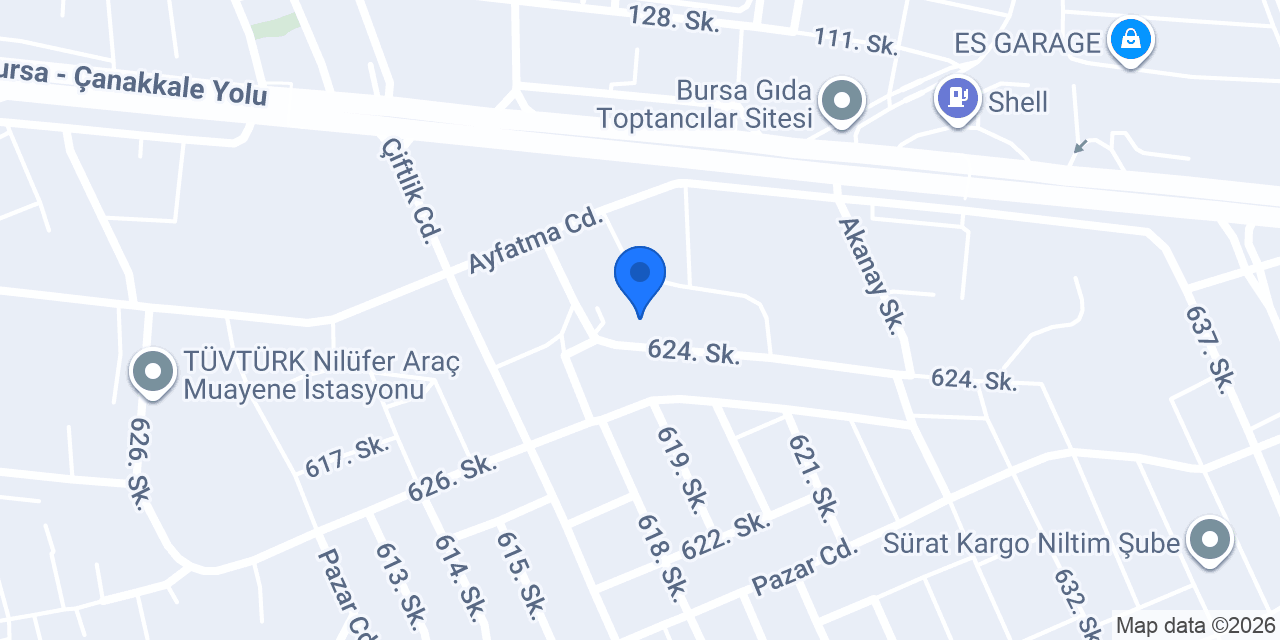 Aktuğfırat Ltd.Şti konumu