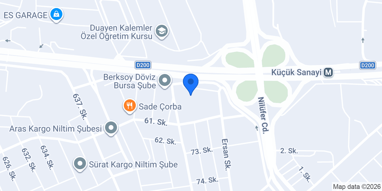 FK TUNİNG SHOP konumu