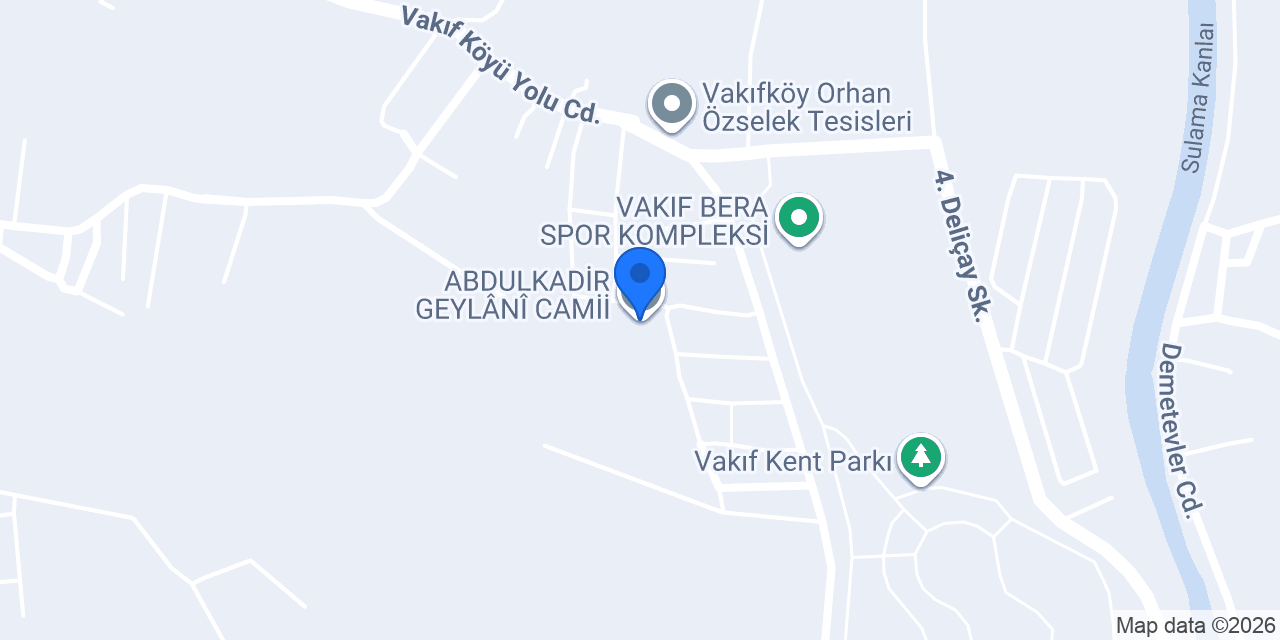 ABDULKADİR GEYLÂNÎ CAMİİ konumu