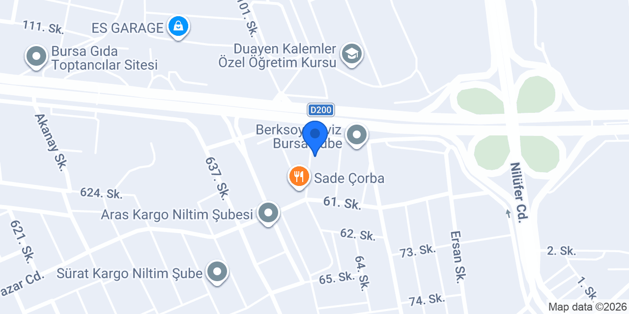 Yunusemre Otomotiv konumu