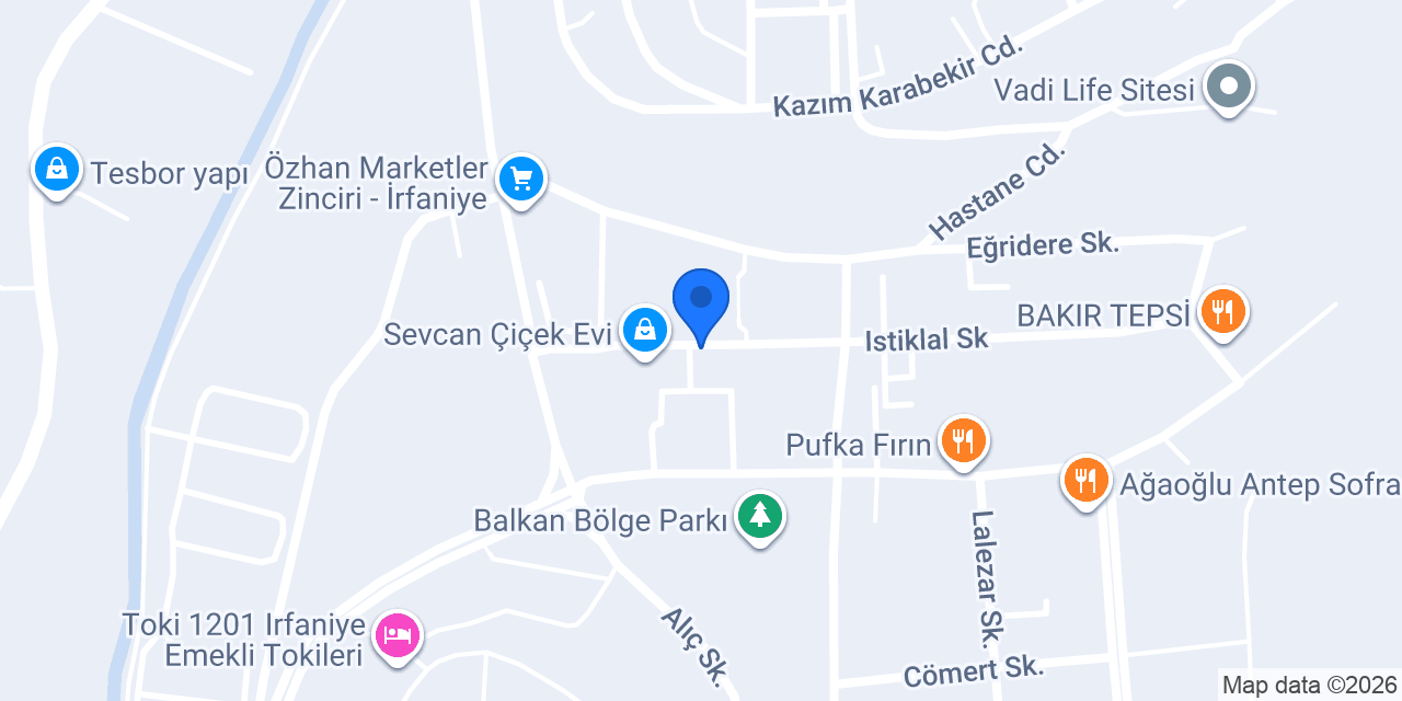 Tan Teknik Servis konumu