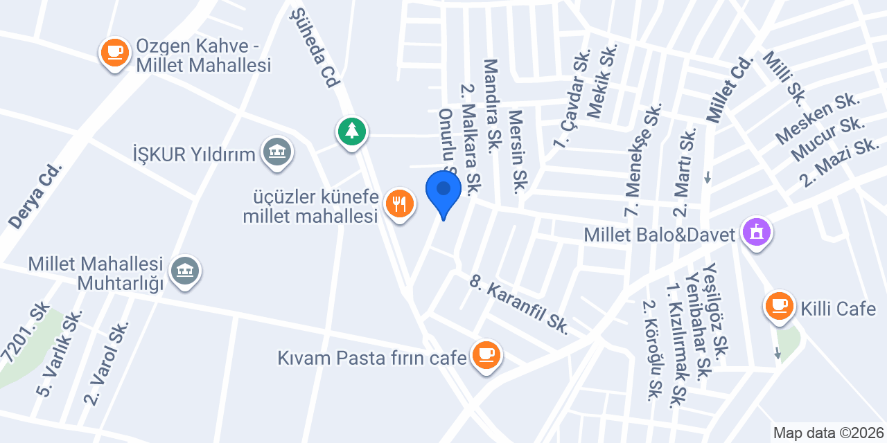 Paketti konumu