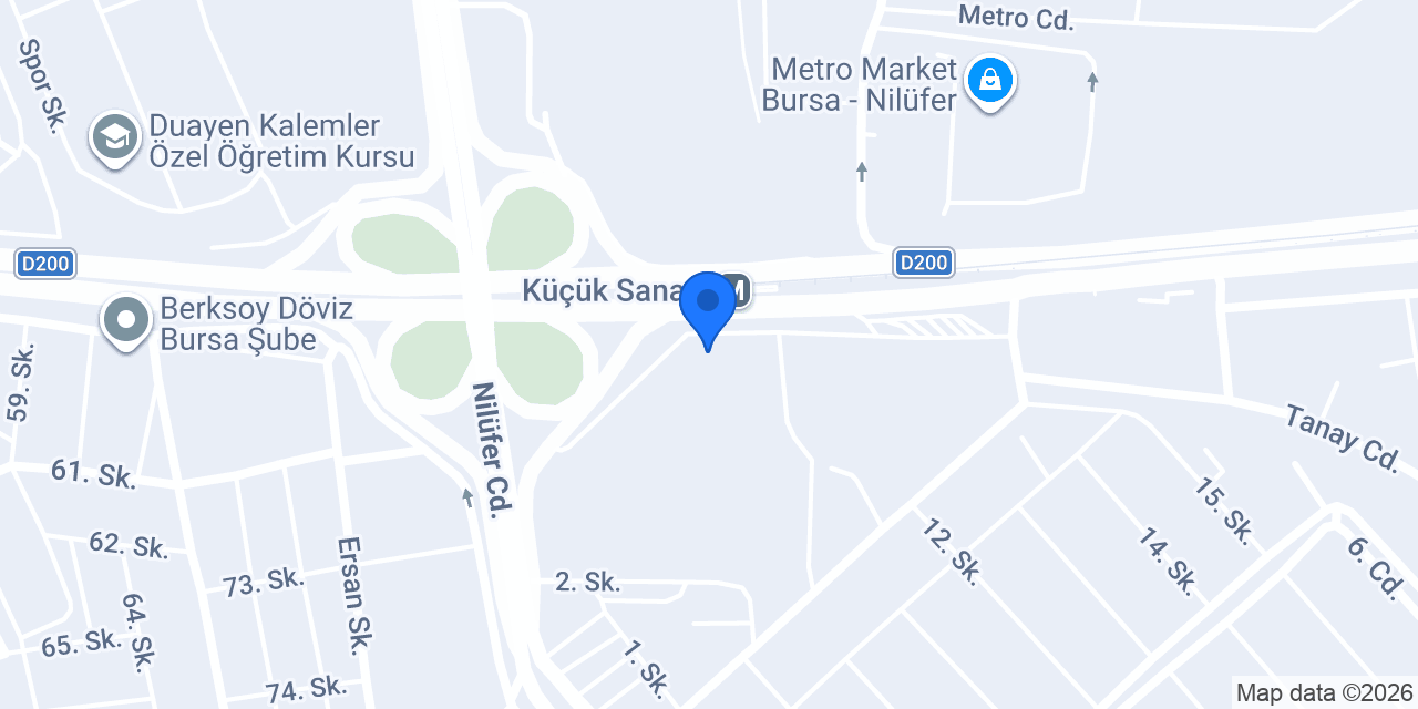 Tulpar Sigorta ve Bireysel Emeklilik Acentesi konumu