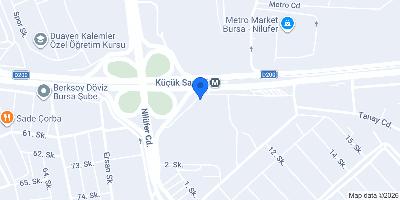 Erkul Dijital Ajans konumu