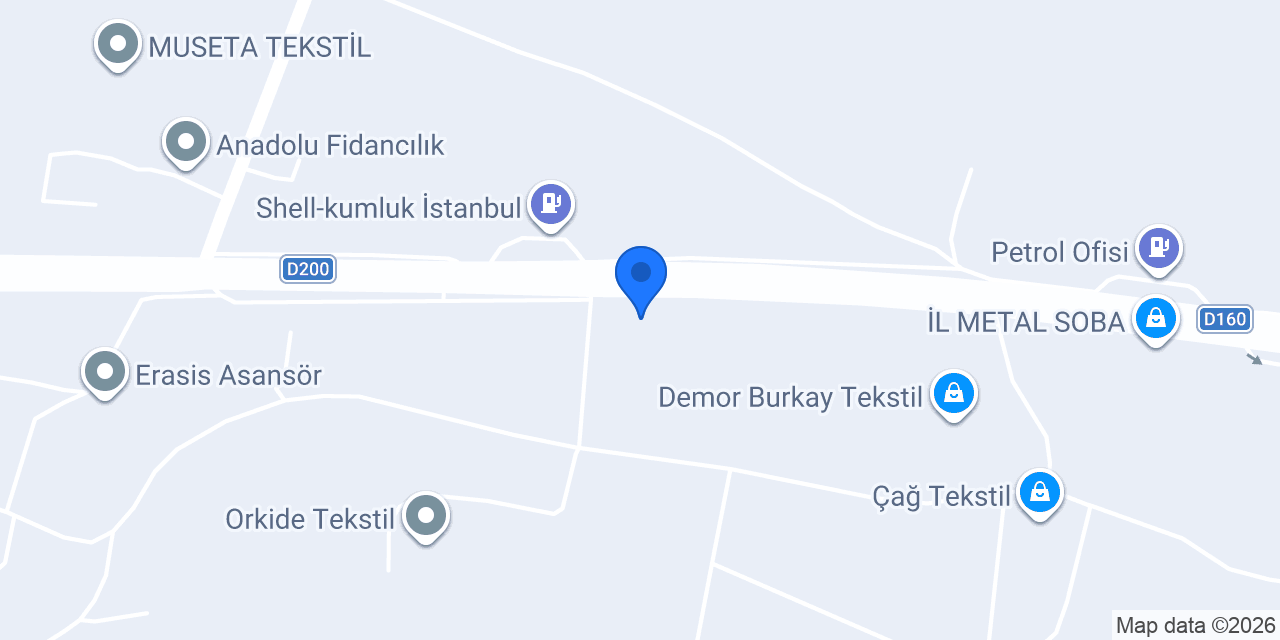 Derhan Tekstil konumu