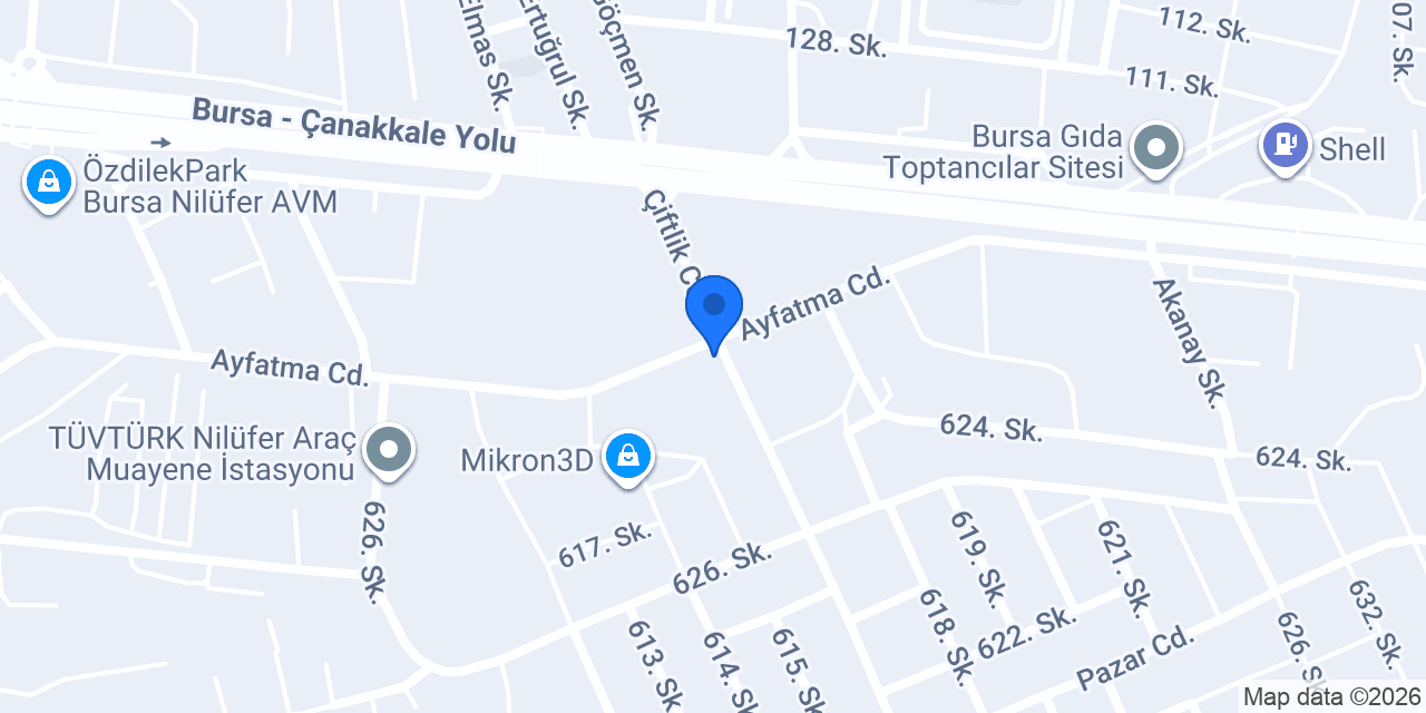 Alaaddinbey Niltim Taksi konumu