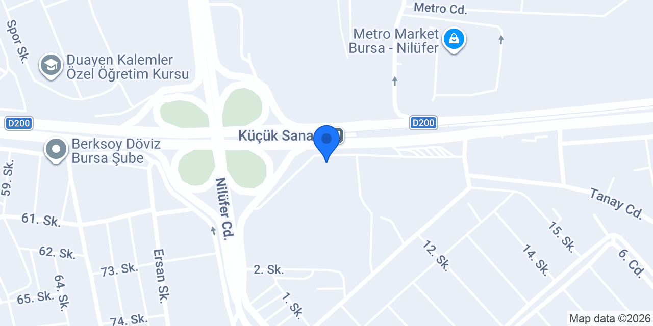 Diş Hekimi Özlem Nördal Taner konumu