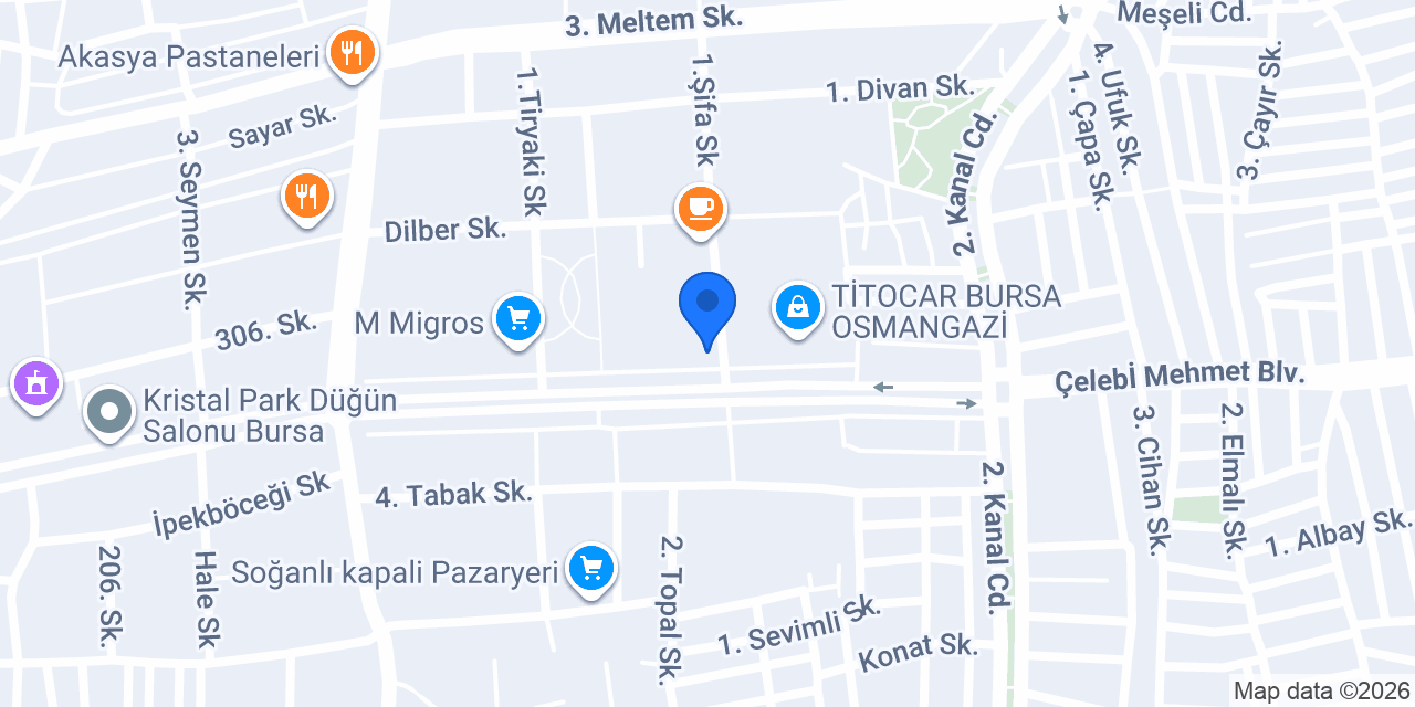 Candaş Et konumu
