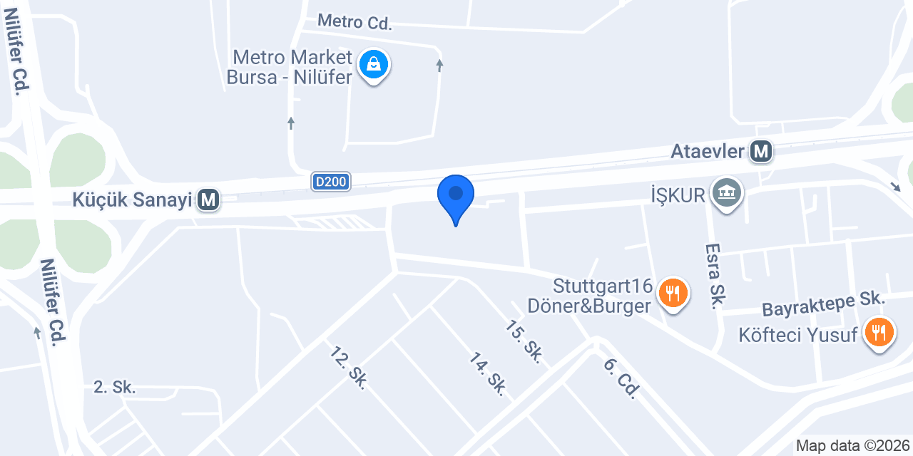 ÇAKIROĞLU MOTOR konumu