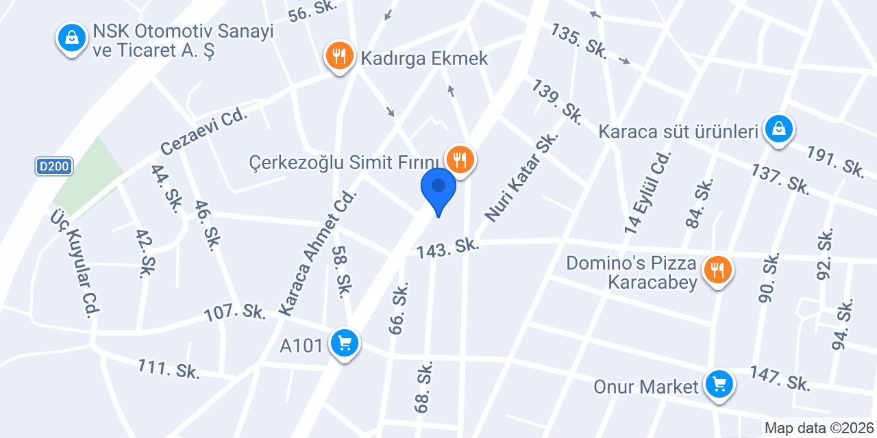 Pet224 Karacabey Veteriner Kliniği konumu