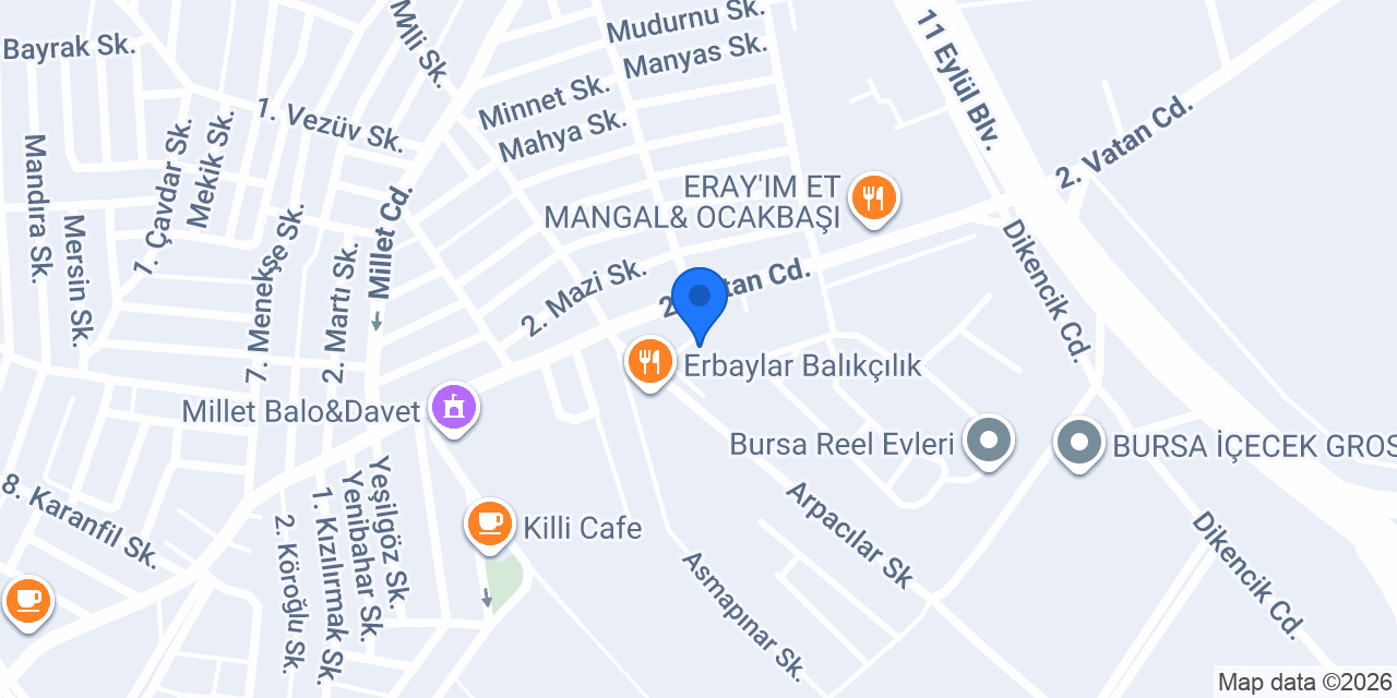Onur Market konumu