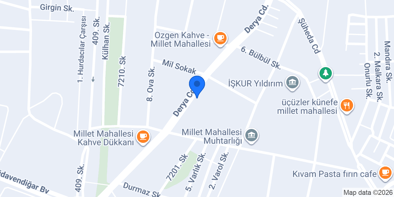 Yüksekoba Sitesi konumu