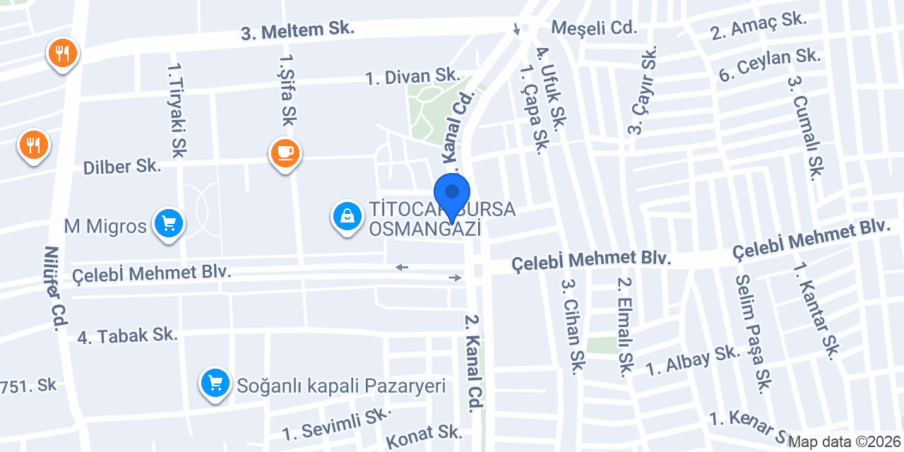 Bursa gider Açma ustası konumu