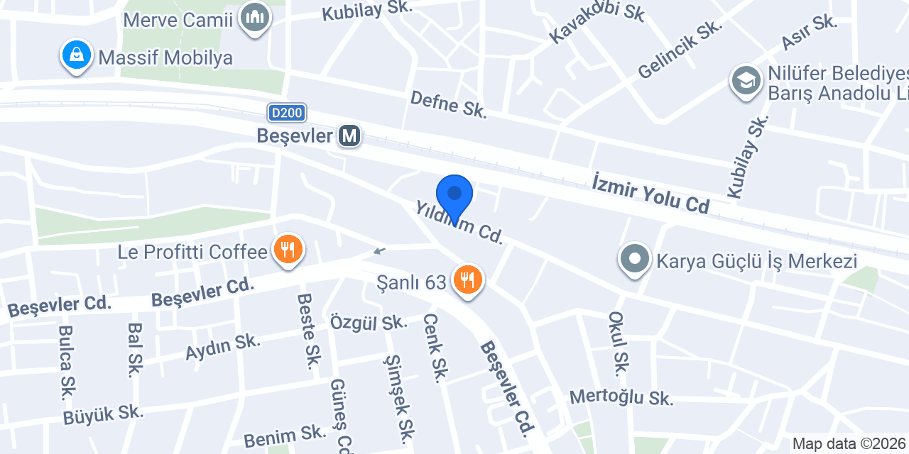 SANCAK MOTOR NİLÜFER VOLTA FABRİKA SATIŞ MAĞAZASI konumu